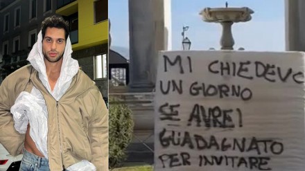 Mahmood, tappezza Roma, Napoli e Milano di messaggi sui materassi: la trovata originale prima di Sanremo